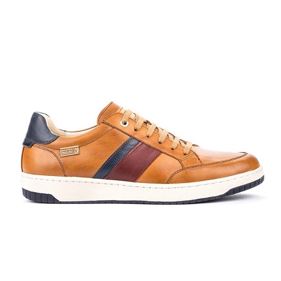 PIKOLINOS Other - Men’s Pikolinos Corinto Brown Leather Sneakers Size 42